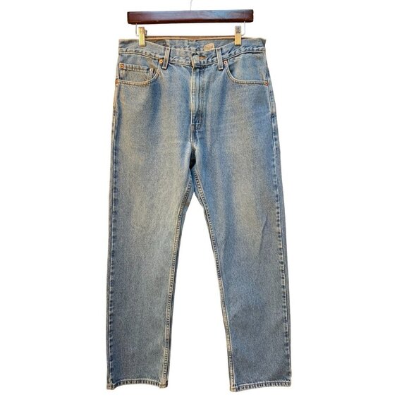Levi's Vintage 90s Mens 505 Jeans Regular Fit Straight Leg Denim 33W30L